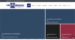 Desktop Screenshot of lifeministries.org.au